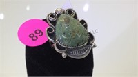 STERLING SILVER SOUTHWEST STYLE RING SZ5