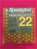 Ammo: .22LR Remington High Velocity 100 Rounds