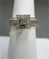 Diamond Ring Size 7 10K Gold