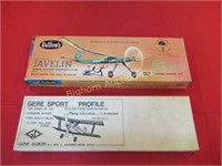 Vintage Air Plane Kit 17" for Rubber Band or CO2