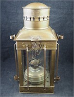 Vintage Maritime Neptune Nr Brass Oil Lantern