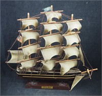 Vintage Replica Cutty Sark Ship Display Model 16"