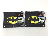New boys Batman locking binder pouches