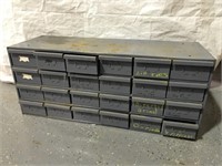 Large toolbox with items inside