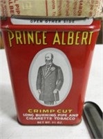 Prince Albert Crimp Cut Pipe Tobacco Tin