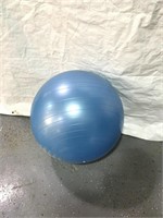 Preowned sitting excercise ball