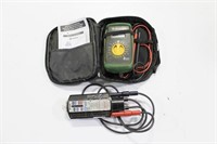 GREENLEE DM-20 METER AND WIGGY VOLTAGE TESTER