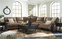Ashley 683 Triple Reclining 6 pc Power Sectional