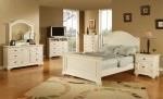 Brook White Twin 5-Pc Bedroom Suite