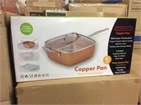 4 1/2 Qt Copper Pan