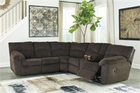Ashley 760 Double Reclining Sectional w' Console