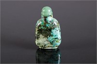 Chinese 18/19th C. Turquoise Snuff Bottle