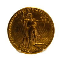 1925 AU St. Gaudens $20 Gold Piece