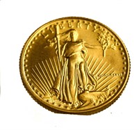 1986 BU American Eagle $10 Gold Piece