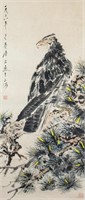 Tang Yun 1910-1993 Chinese Watercolour Scroll