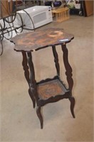 Antique Oriental Two Tier Table