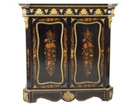 19th Cent. French bronze mounted inlaid cabinet