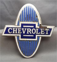 1920's Chevrolet radiator badge.