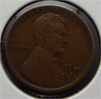 1914-S Lincoln cent. Fine.