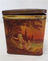 Buttercup Tea tin. Measures 5" tall.
