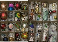 HUGE COLLECTION RADKO & OTHER CHRISTMAS ORNAMENTS