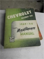 1949 - 54 Chevrolet Maintenance Manual