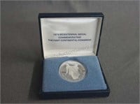 1974 Silver American Revolution John Adams Coin