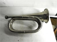 Antique Bugle with Mouthpiece