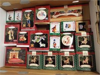 (19) Hallmark Christmas ornaments including 101