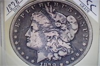 1878cc Morgan Silver Dollar