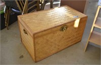 Woven Bamboo Chest