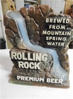 Rolling Rock Ceramic Advertising Piece, 9.5" x 11"