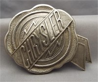 1920's Chrysler radiator badge.