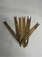 Antique Fishnet Needles, 10.5" L