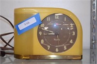 Vtg "Westclox" Table Clock