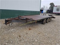 Tri Axle Pintle Hitch Trailer