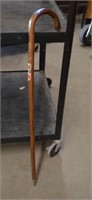 German Wooden Cane w/ Metal tip