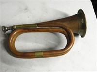 Outstanding Antique Brass/Copper Army Buggle