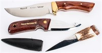 3 Quality Knives Muela, Wilson Pitlochry, Normark