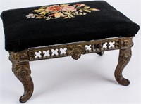 19th Century Cast Iron Foot Stool