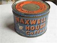 Maxwell House Coffee Tin