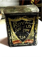 Royal Shield Tea Tin