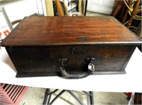 Wonderful Antique Wood Carrying Case