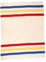 Wool Blanket In The Hudson's Bay Style