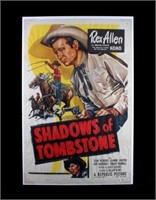 Original Shadows of Tombstone Movie Poster 1953