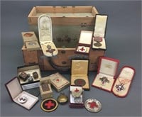 20 Items, mostly Red Cross medals, 1909 and later.