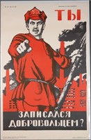 3 Soviet propaganda posters.