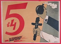 4 Posters incl: Defend The USSR.
