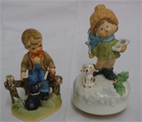 Pair of Ceramic Figurines