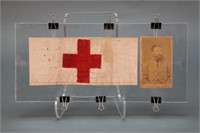 ~50 photos incl CDVs, cabinet cards w/ Red Cross.